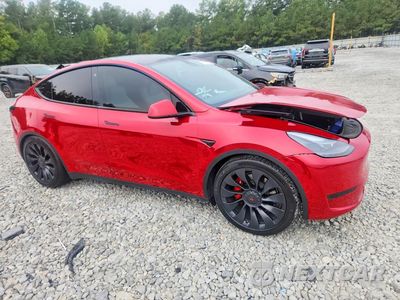 Czwarte zdjęcie samochodu z boku: 2023 TESLA MODEL Y VIN:7SAYGDEF4PF710648 - miniatura