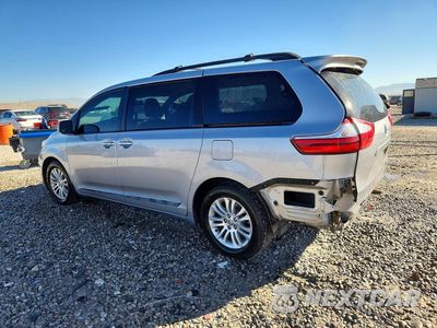 Drugie zdjęcie samochodu z przodu: 2015 TOYOTA SIENNA XLE 8-PASSENGER VIN:5TDYK3DC2FS674241 - miniatura