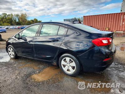 Drugie zdjęcie samochodu z przodu: 2017 CHEVROLET CRUZE LS VIN:1G1BC5SM8H7171927 - miniatura