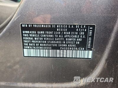 Zdjęcie 12 z 12 samochodu: 2014 VOLKSWAGEN JETTA TDI VIN:3VW3L7AJ3EM328356 - miniatura