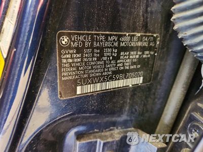 Zdjęcie 13 z 13 samochodu: 2011 BMW X3 XDRIVE28I VIN:5UXWX5C59BL705020 - miniatura