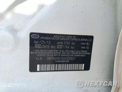Zdjęcie 13 z 13 samochodu: 2013 HYUNDAI ELANTRA GLS VIN:5NPDH4AE9DH335827 - miniatura