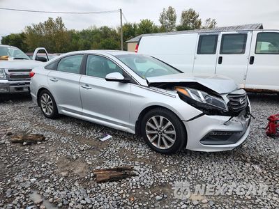 Czwarte zdjęcie samochodu z boku: 2016 HYUNDAI SONATA LIMITED VIN:5NPE34AF6GH415425 - miniatura