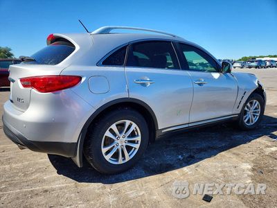 Trzecie zdjęcie samochodu z tyłu: 2010 INFINITI FX35 BASE VIN:JN8AS1MU9AM802885 - miniatura