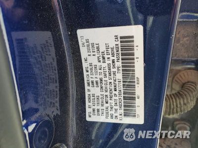 Zdjęcie 12 z 12 samochodu: 2013 HONDA ACCORD LX VIN:1HGCR2F36DA177167 - miniatura