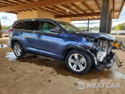 Czwarte zdjęcie samochodu z boku: 2018 TOYOTA HIGHLANDER LIMITED VIN:5TDYZRFH4JS280837 - miniatura
