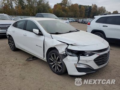 Czwarte zdjęcie samochodu z boku: 2020 CHEVROLET MALIBU RS VIN:1G1ZG5ST3LF124362 - miniatura