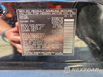 Zdjęcie 14 z 14 samochodu: 2015 NISSAN ROGUE SV VIN:KNMAT2MT6FP529173 - miniatura
