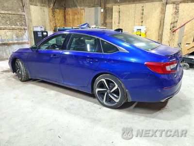 Drugie zdjęcie samochodu z przodu: 2022 HONDA ACCORD SPORT VIN:1HGCV1F37NA102453 - miniatura