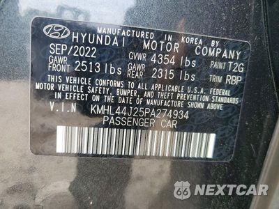 Zdjęcie 12 z 12 samochodu: 2023 HYUNDAI SONATA SEL PLUS VIN:KMHL44J25PA274934 - miniatura