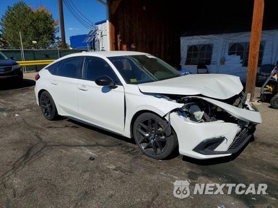 Czwarte zdjęcie samochodu z boku: 2022 HONDA CIVIC SPORT VIN:19XFL2H8XNE003932 - miniatura