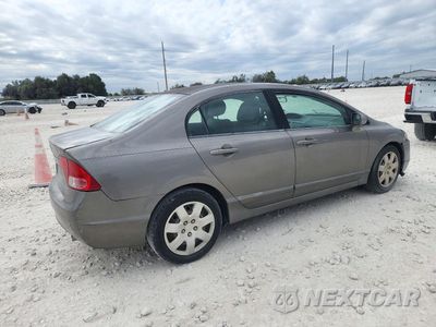 Trzecie zdjęcie samochodu z tyłu: 2008 HONDA CIVIC LX VIN:2HGFA165X8H302646 - miniatura