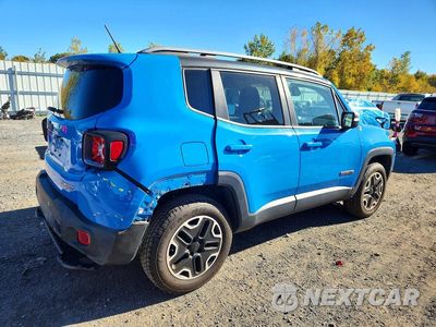 Trzecie zdjęcie samochodu z tyłu: 2015 JEEP RENEGADE TRAILHAWK VIN:ZACCJBCT0FPB53943 - miniatura