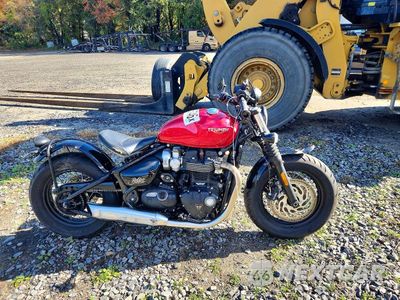 2023 TRIUMPH MOTORCYCLE BONNEVILLE BOBBER SMTD53HL2PTBJ8714 - główne zdjęcie licytacji z USA - miniatura