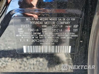 Zdjęcie 13 z 13 samochodu: 2018 HYUNDAI ACCENT SE VIN:3KPC24A37JE012582 - miniatura