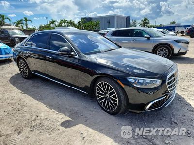 Czwarte zdjęcie samochodu z boku: 2023 MERCEDES-BENZ S 580 4MATIC VIN:W1K6G7GB4PA231354 - miniatura