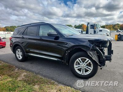 Czwarte zdjęcie samochodu z boku: 2023 FORD EXPLORER XLT VIN:1FMSK7DH2PGB20245 - miniatura
