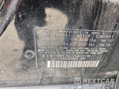 Zdjęcie 12 z 12 samochodu: 2016 HYUNDAI SONATA HYBRID LIMITED VIN:KMHE34L12GA018198 - miniatura