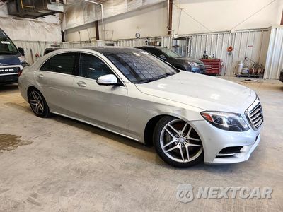 Czwarte zdjęcie samochodu z boku: 2015 MERCEDES-BENZ S 550 4MATIC VIN:WDDUG8FB0FA079814 - miniatura