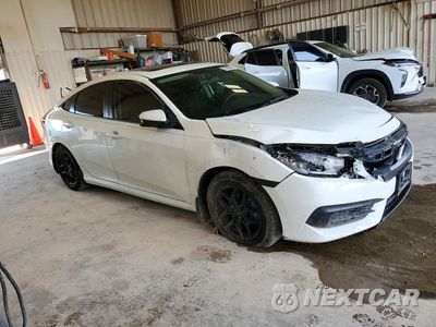 Czwarte zdjęcie samochodu z boku: 2017 HONDA CIVIC EX VIN:19XFC2F73HE060293 - miniatura
