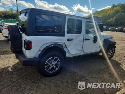 Trzecie zdjęcie samochodu z tyłu: 2025 JEEP WRANGLER SPORT VIN:1C4PJXDG7SW544605 - miniatura