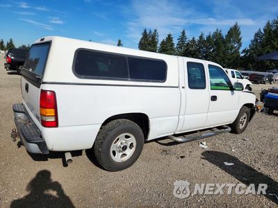 Trzecie zdjęcie samochodu z tyłu: 2001 GMC NEW SIERRA C1500 VIN:2GTEC19V311157495 - miniatura