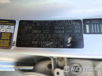 Zdjęcie 12 z 12 samochodu: 2015 KIA FORTE EX VIN:KNAFZ4A8XF5405612 - miniatura