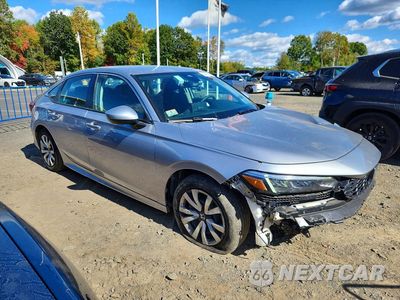Czwarte zdjęcie samochodu z boku: 2025 HONDA CIVIC LX VIN:2HGFE2F25SH600397 - miniatura