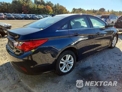Trzecie zdjęcie samochodu z tyłu: 2014 HYUNDAI SONATA GLS VIN:5NPEB4AC6EH847745 - miniatura