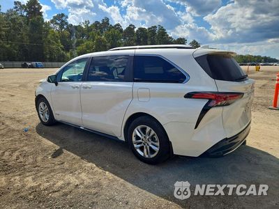 Drugie zdjęcie samochodu z przodu: 2021 TOYOTA SIENNA LIMITED 7-PASSENGER VIN:5TDZRKEC8MS029289 - miniatura