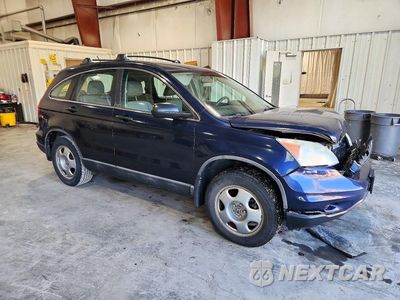 Czwarte zdjęcie samochodu z boku: 2010 HONDA CR-V LX VIN:5J6RE4H37AL011022 - miniatura