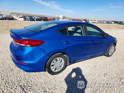 Trzecie zdjęcie samochodu z tyłu: 2018 HYUNDAI ELANTRA SE VIN:5NPD74LF4JH334329 - miniatura