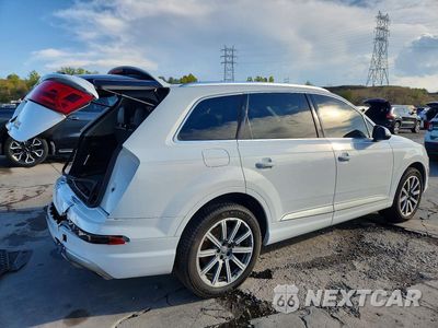Trzecie zdjęcie samochodu z tyłu: 2018 AUDI Q7 PREMIUM PLUS VIN:WA1LAAF76JD036008 - miniatura