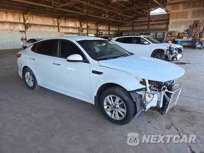 Czwarte zdjęcie samochodu z boku: 2018 KIA OPTIMA LX VIN:5XXGT4L34JG184605 - miniatura