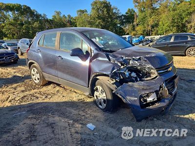 Czwarte zdjęcie samochodu z boku: 2018 CHEVROLET TRAX LS VIN:3GNCJKSB6JL163042 - miniatura