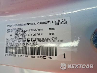 Zdjęcie 12 z 12 samochodu: 2025 TOYOTA TACOMA TRD PRO HV VIN:3TYLC5LN9ST038145 - miniatura