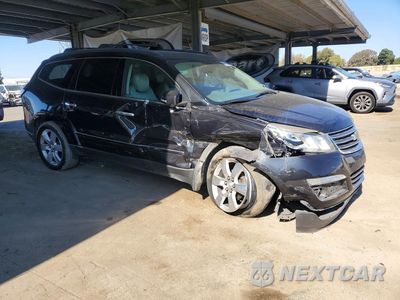 Czwarte zdjęcie samochodu z boku: 2013 CHEVROLET TRAVERSE LTZ VIN:1GNKVLKDXDJ144223 - miniatura