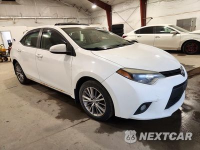 Czwarte zdjęcie samochodu z boku: 2014 TOYOTA COROLLA LE PLUS VIN:2T1BURHE2EC224773 - miniatura