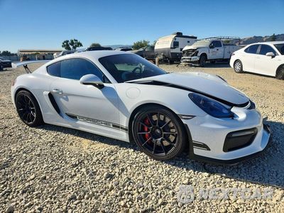 Czwarte zdjęcie samochodu z boku: 2016 PORSCHE CAYMAN GT4 VIN:WP0AC2A84GK191612 - miniatura