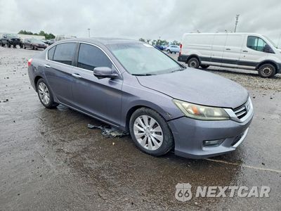 Czwarte zdjęcie samochodu z boku: 2014 HONDA ACCORD EX VIN:1HGCR2F75EA102254 - miniatura