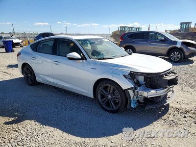 Czwarte zdjęcie samochodu z boku: 2023 ACURA INTEGRA A-SPEC TECH VIN:19UDE4H61PA011193 - miniatura
