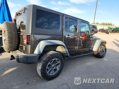 Trzecie zdjęcie samochodu z tyłu: 2014 JEEP WRANGLER UNLIMITED RUBICON VIN:1C4BJWFG8EL274937 - miniatura
