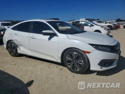 Czwarte zdjęcie samochodu z boku: 2017 HONDA CIVIC EX VIN:19XFC1F43HE213934 - miniatura
