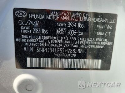 Zdjęcie 12 z 12 samochodu: 2018 HYUNDAI ELANTRA VALUE EDITION VIN:5NPD84LF5JH288586 - miniatura