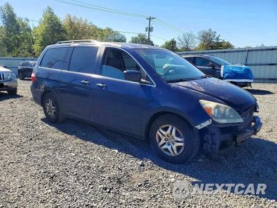 Czwarte zdjęcie samochodu z boku: 2007 HONDA ODYSSEY EXL VIN:5FNRL38707B133953 - miniatura