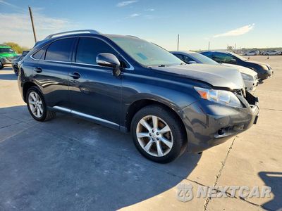 Czwarte zdjęcie samochodu z boku: 2010 LEXUS RX 350 VIN:2T2ZK1BAXAC013659 - miniatura