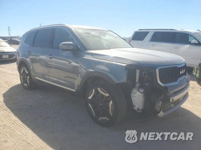 Czwarte zdjęcie samochodu z boku: 2024 KIA TELLURIDE EX VIN:5XYP3DGC6RG413349 - miniatura