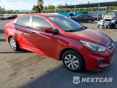 Czwarte zdjęcie samochodu z boku: 2015 HYUNDAI ACCENT GLS VIN:KMHCT4AE6FU938121 - miniatura