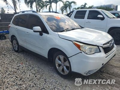 Czwarte zdjęcie samochodu z boku: 2015 SUBARU FORESTER 2.5I PREMIUM VIN:JF2SJAGC5FH406525 - miniatura