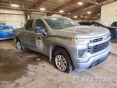 Czwarte zdjęcie samochodu z boku: 2024 CHEVROLET SILVERADO K1500 RST VIN:2GCUDEEDXR1154540 - miniatura